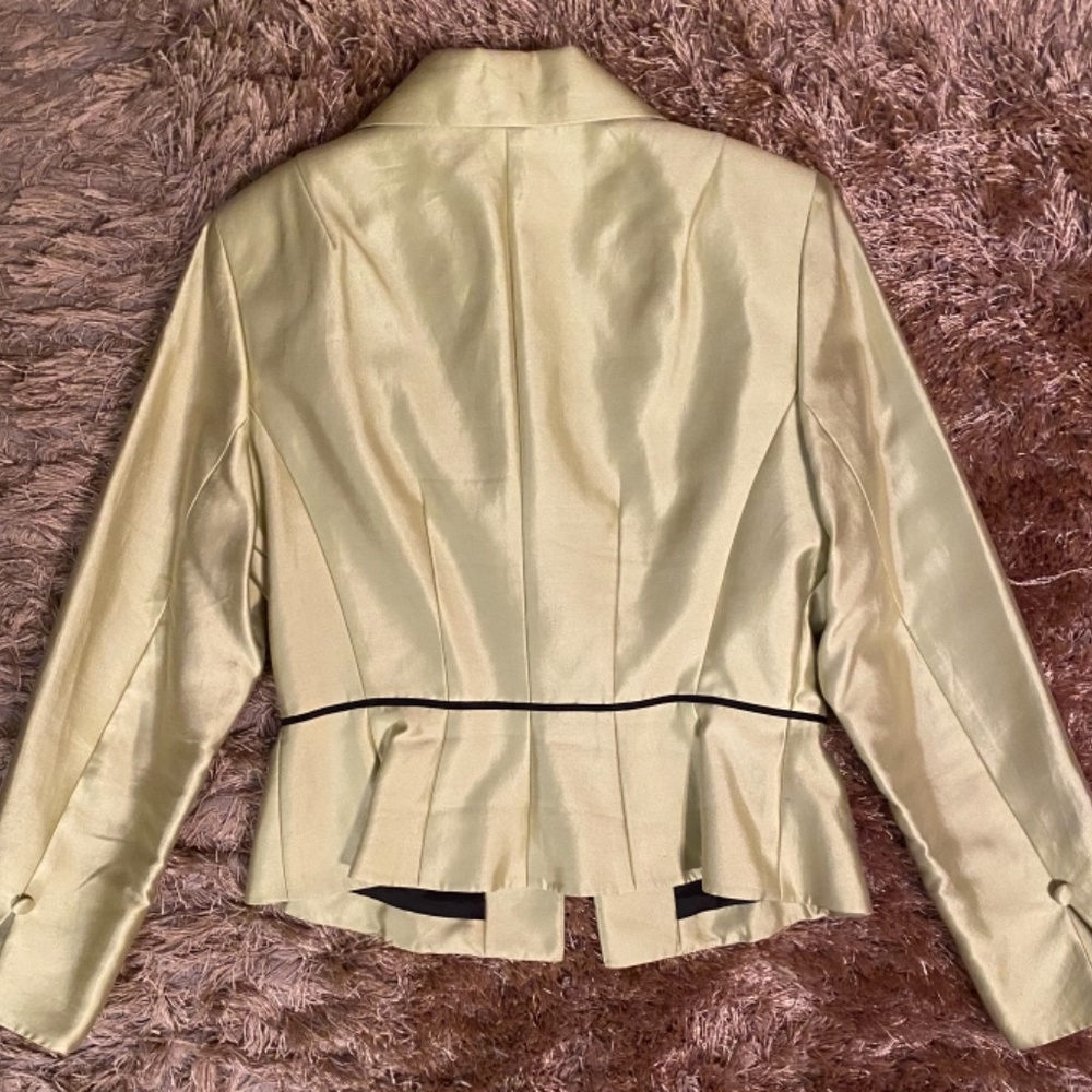 Kay Unger Multi Layer 2 piece Skirt Suit Size 10 - Picture 5 of 10